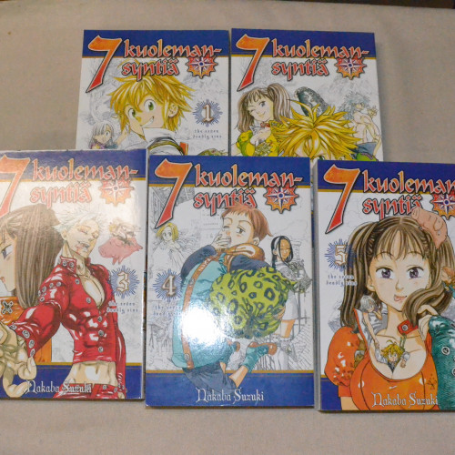 7 kuolemansyntiä manga 1 - 5